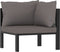 vidaXL - Hoekbank - sectioneel - met - linkerarmleuning - poly - rattan - antraciet