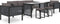 vidaXL - Hoekbank - sectioneel - met - linkerarmleuning - poly - rattan - antraciet