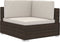 vidaXL - Hoekbanken - 2 - st - met - kussens - poly - rattan - grijs