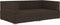 vidaXL - Hoekbanken - 2 - st - met - kussens - poly - rattan - zwart