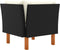 vidaXL - Hoekbanken - 2 - st - poly - rattan - en - massief - eucalyptushout