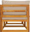 vidaXL - Hoekbanken - 2 - st - sectioneel - met - taupe - kussens - massief - acaciahout