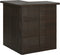 vidaXL - Hoekbartafel - 100x50x105 - cm - poly - rattan - bruin
