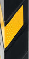 vidaXL Hoekbeschermers reflecterend 80 cm rubber 5 st