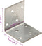 vidaXL-Hoekbeugels-100-stuks-2-mm-40x40x40-mm-gegalvaniseerd-staal