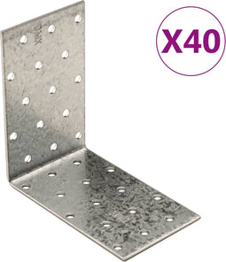 vidaXL-Hoekbeugels-40-stuks-2-mm-100x60x100-mm-gegalvaniseerd-staal