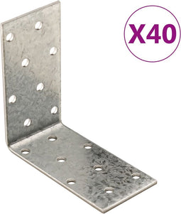 vidaXL-Hoekbeugels-40-stuks-2-mm-80x40x80-mm-gegalvaniseerd-staal