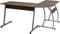 vidaXL - Hoekbureau - bewerkt - hout - bruin