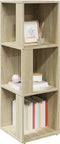 vidaXL - Hoekkast - 33x33x100 - cm - spaanplaat - sonoma - eikenkleurig