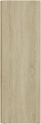 vidaXL - Hoekkast - 33x33x100 - cm - spaanplaat - sonoma - eikenkleurig