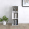 vidaXL - Hoekkast - 33x33x100 - cm - spaanplaat - wit