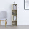 vidaXL - Hoekkast - 33x33x132 - cm - spaanplaat - sonoma - eikenkleurig