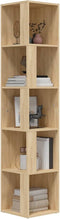 vidaXL - Hoekkast - 33x33x164,5 - cm - spaanplaat - sonoma - eikenkleurig