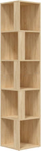 vidaXL - Hoekkast - 33x33x164,5 - cm - spaanplaat - sonoma - eikenkleurig