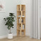 vidaXL - Hoekkast - 33x33x164,5 - cm - spaanplaat - sonoma - eikenkleurig