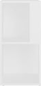 vidaXL - Hoekkast - 33x33x67 - cm - bewerkt - hout - wit