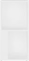 vidaXL - Hoekkast - 33x33x67 - cm - bewerkt - hout - wit