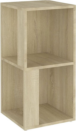 vidaXL - Hoekkast - 33x33x67 - cm - spaanplaat - sonoma - eikenkleurig