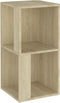 vidaXL - Hoekkast - 33x33x67 - cm - spaanplaat - sonoma - eikenkleurig