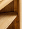 vidaXL - Hoekkast - 59x36x180 - cm - massief - eikenhout