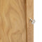 vidaXL - Hoekkast - 59x36x180 - cm - massief - eikenhout