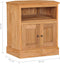 vidaXL - Hoekkast - 60x45x60 - cm - massief - teakhout