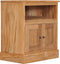 vidaXL - Hoekkast - 60x45x60 - cm - massief - teakhout