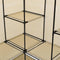 vidaXL - Hoekkledingkast - 130x87x169 - cm - crème
