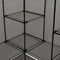 vidaXL - Hoekkledingkast - 130x87x169 - cm - grijs