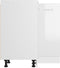 vidaXL - Hoekonderkast - 75,5x75,5x80,5 - cm - spaanplaat - hoogglans - wit