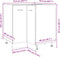 vidaXL - Hoekonderkast - 75,5x75,5x81,5 - cm - spaanplaat - sonoma - eikenkleurig