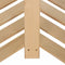 vidaXL - Hoekopbergrek - 5-laags - 82,5x82,5x170 - cm - massief - grenenhout