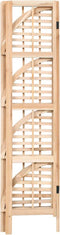 vidaXL - Hoekschap - 27x27x110 - cm - cederhout