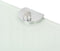 vidaXL - Hoekschap - met - chromen - dragers - 25x25 - cm - glas - wit