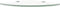 vidaXL - Hoekschap - met - chromen - dragers - transparant - 25x25 - cm - glas