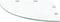 vidaXL - Hoekschap - met - chromen - dragers - transparant - 45x45 - cm - glas