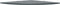 vidaXL - Hoekschap - met - chromen - dragers - zwart - 35x35 - cm - glas