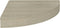 vidaXL - Hoekschap - zwevend - 25x25x3,8 - cm - MDF - eikenkleurig