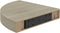 vidaXL - Hoekschap - zwevend - 25x25x3,8 - cm - MDF - eikenkleurig