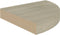 vidaXL - Hoekschap - zwevend - 25x25x3,8 - cm - MDF - eikenkleurig