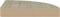 vidaXL - Hoekschap - zwevend - 25x25x3,8 - cm - MDF - eikenkleurig