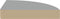 vidaXL - Hoekschap - zwevend - 25x25x3,8 - cm - MDF - grijs