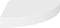 vidaXL - Hoekschap - zwevend - 25x25x3,8 - cm - MDF - wit
