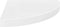 vidaXL - Hoekschap - zwevend - 35x35x3,8 - cm - MDF - hoogglans - wit