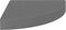 vidaXL - Hoekschappen - zwevend - 2 - st - 25x25x3,8 - cm - MDF - hoogglans - grijs