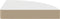 vidaXL - Hoekschappen - zwevend - 2 - st - 25x25x3,8 - cm - MDF - wit