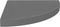 vidaXL - Hoekschappen - zwevend - 2 - st - 35x35x3,8 - cm - MDF - hoogglans - grijs