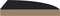 vidaXL - Hoekschappen - zwevend - 2 - st - 35x35x3,8 - cm - MDF - zwart