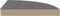 vidaXL - Hoekschappen - zwevend - 2 - st - 35x35x3,8 - cm - MDF - hoogglans - grijs
