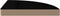 vidaXL - Hoekschappen - zwevend - 2 - st - 35x35x3,8 - cm - MDF - hoogglans - zwart